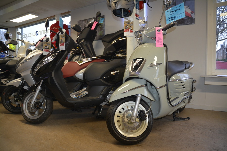 Nieuwe scooters